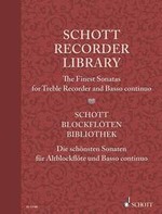 Schott Recorder Library - The Finest Sonatas (fda,bc)
