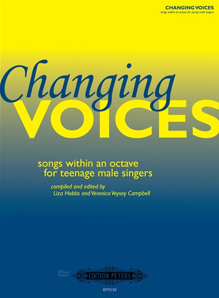 Changing voices, Songs for teenage male singers (cto,pf)