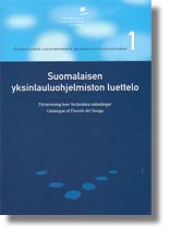 Suomalaisen yksinlauluohjelmiston luettelo