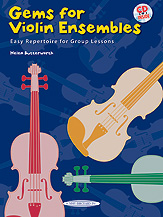 Gems for Violin Ensembles 1 (1-5vl,pf+CD)