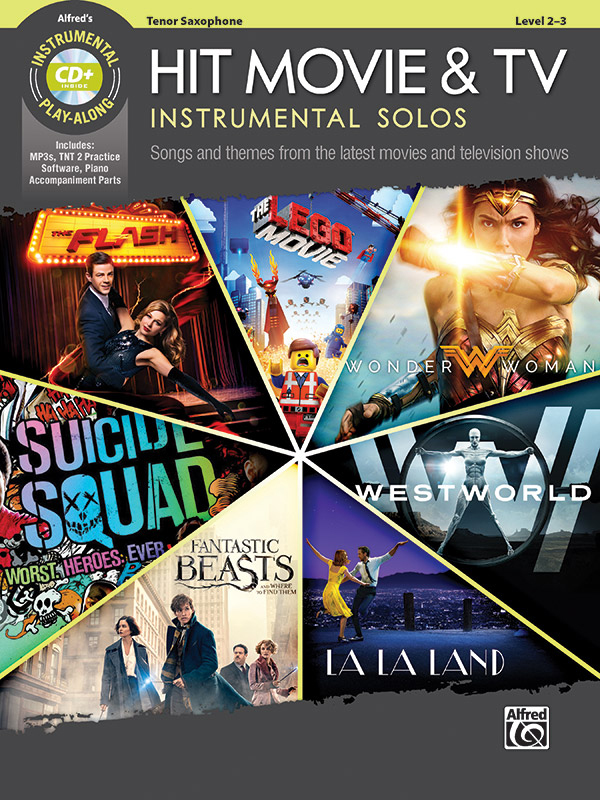 Hit Movie & TV Instrumental Solos (tsax,pf+CD)