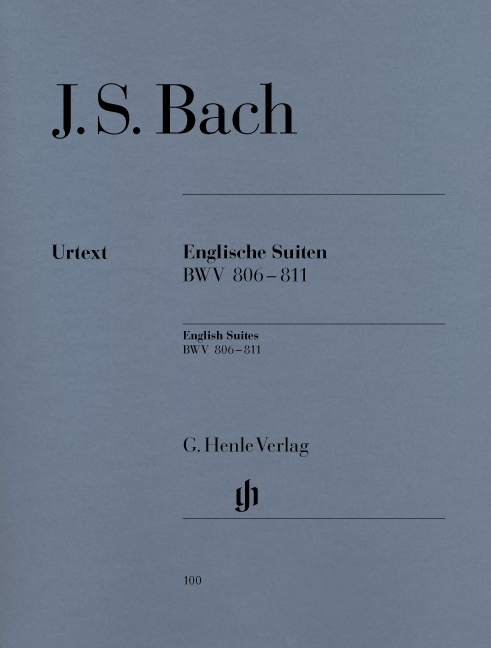 Englische Suiten BWV 806-811 (1-6)(pf)