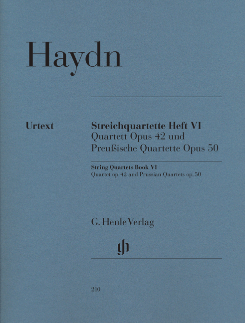 Quartets 6 op 42,50 (2vl,vla,vc)(parts)