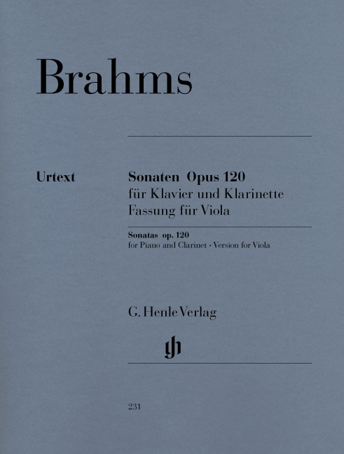 Sonatas op 120 (vla,pf)