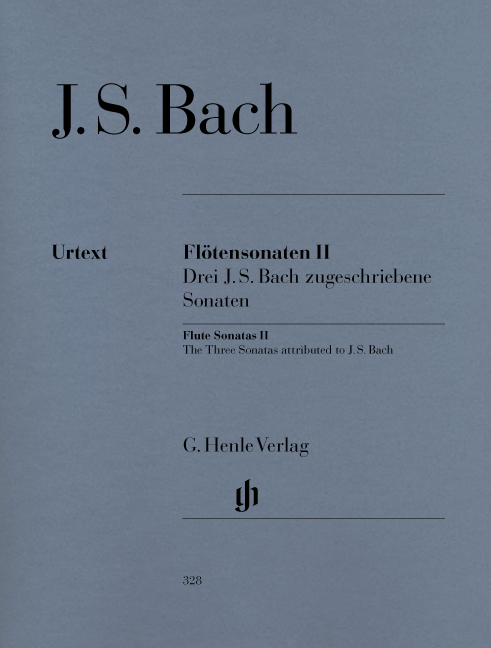 Sonatas 2 "3 Bach zugeschriebene Sonaten" (fl,pf/bc)