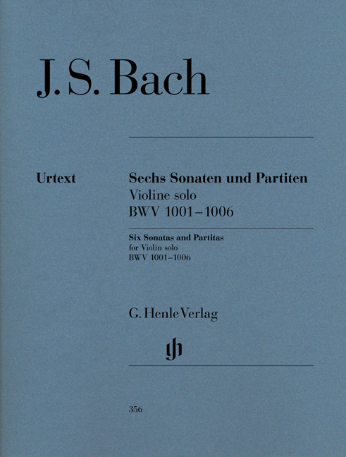 6 Sonatas and Partitas BWV 1001-1006 (Urtext)(vl)