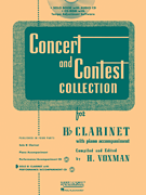Concert and Contest Collection Clarinet B (Voxman)(piano acc)