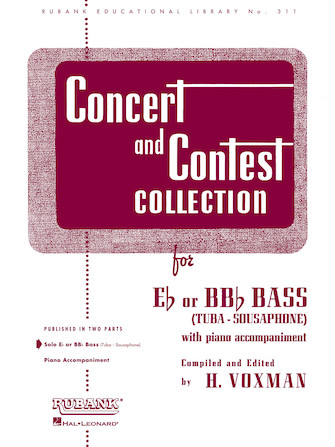 Concert and Contest Collection Tuba (piano acc)