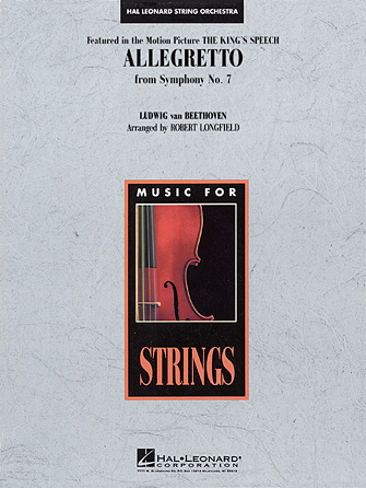 Allegretto from Symphony no 7 (string orch)(score,parts)