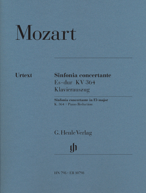 Sinfonia concertante Es KV 364 (vl,vla,pf)