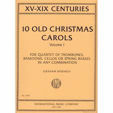 10 Old Christmas Carols 1 (trb,fg,vc,cb)