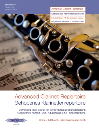 Advanced Clarinet Repertoire (cl,pf)