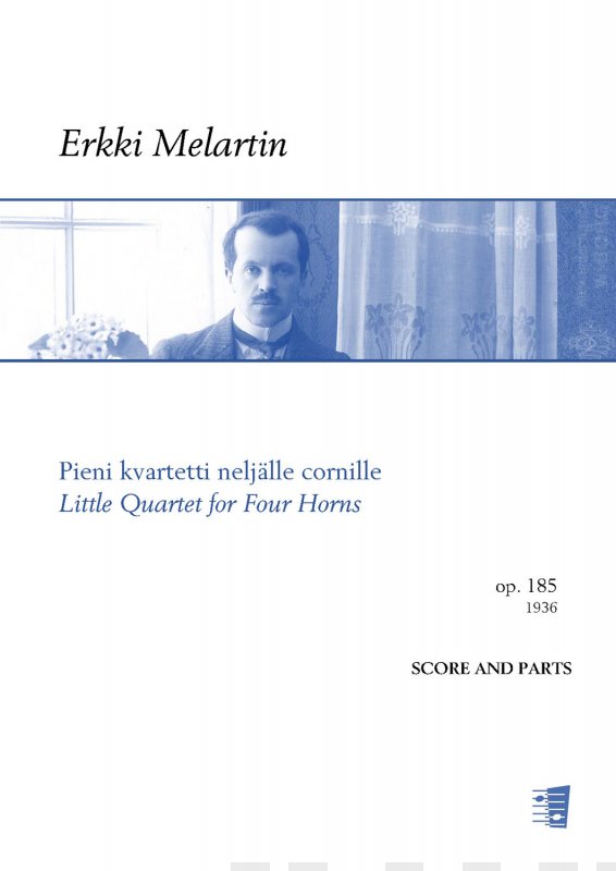 Pieni kvartetti neljälle cornille - Little Quartet for Four Horns op 185 (score,parts)(4cor)