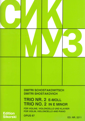 Trio 2 e op 67 (vl,vc,pf)