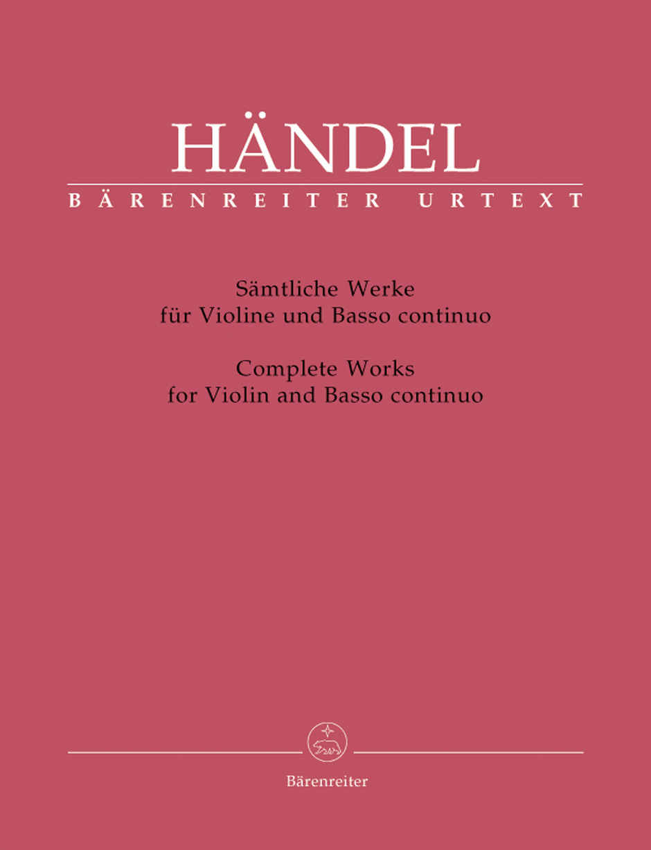 Sonaten (Complete Works for Violin & bc)(vl,bc)