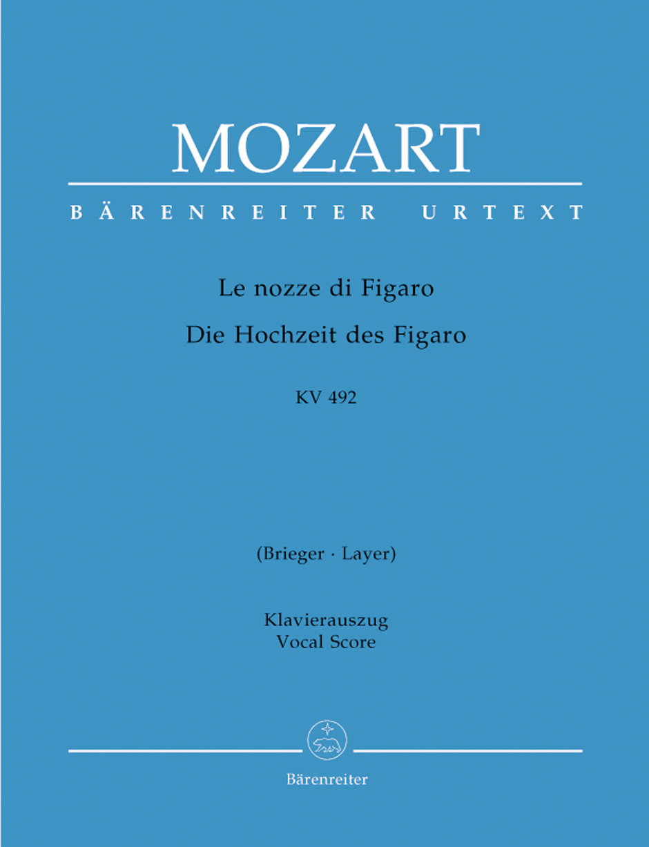 Nozze di Figaro (vocal score)(it,ger)(paperback)