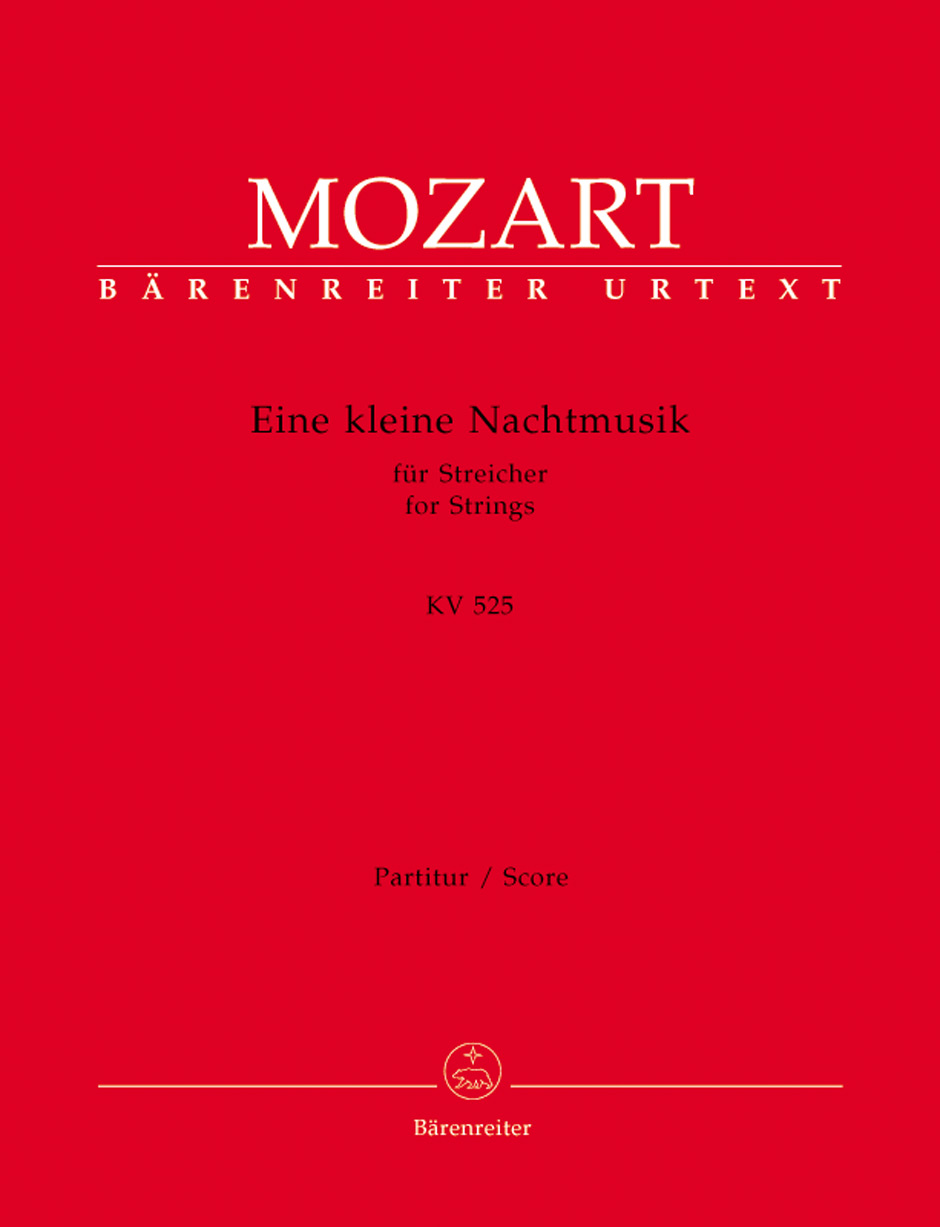 Eine kleine Nachtmusik KV 525 (score)