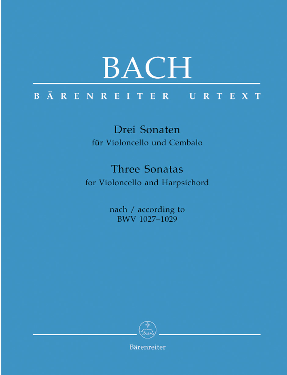 3 Sonaten BWV 1027-1029 (vc,pf)