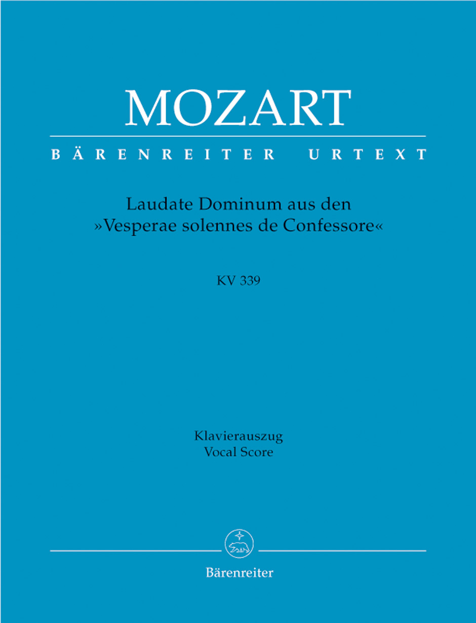 Laudate Dominum aus KV 339 (vocal score)