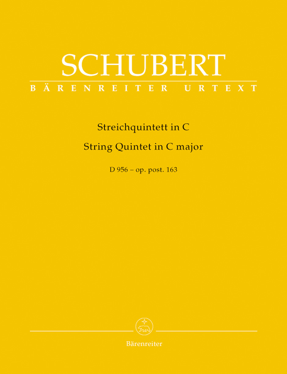 Quintett C D 956 op posth 163 (2vl,vla,2vc)