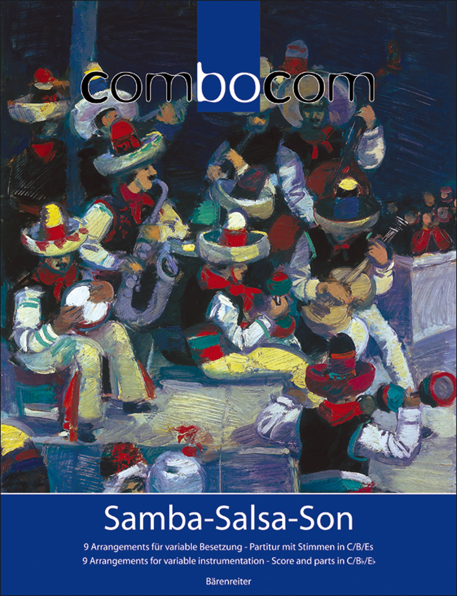 Combocom Samba-Salsa-Son (pf,2 melody parts in C/B,bass)