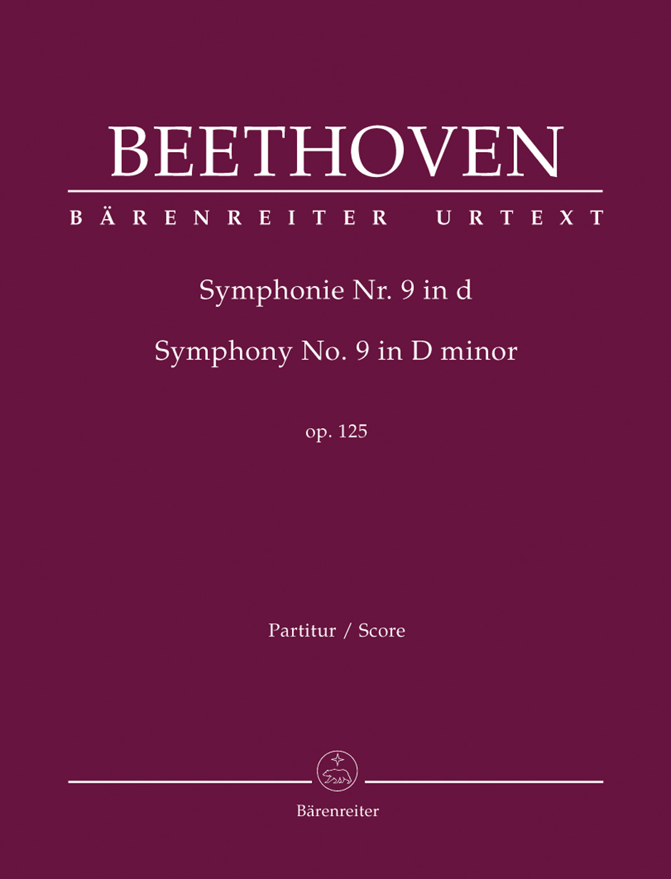 Sinfonie 9 d op 125 (Urtext)(score)