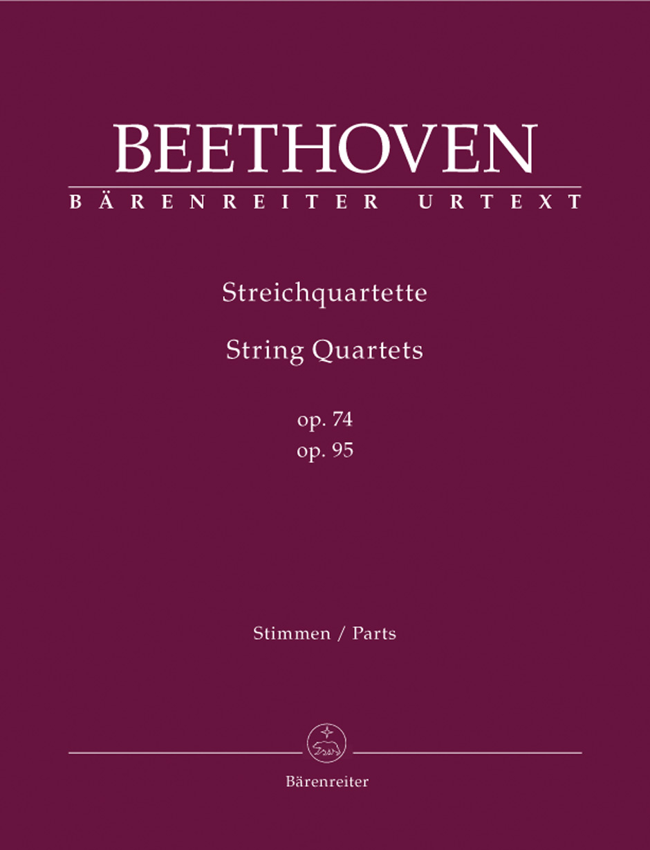 Quartets op 74 & 95 (2vl,vla,vc)(parts)