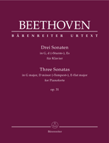 3 Sonatas op 31 (pf)