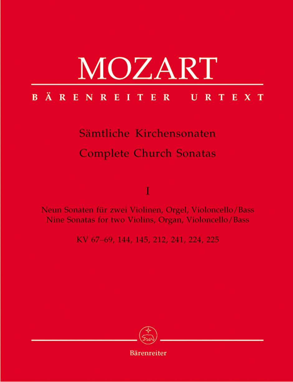 Church Sonatas 1 (2vl,org,vc/cb)