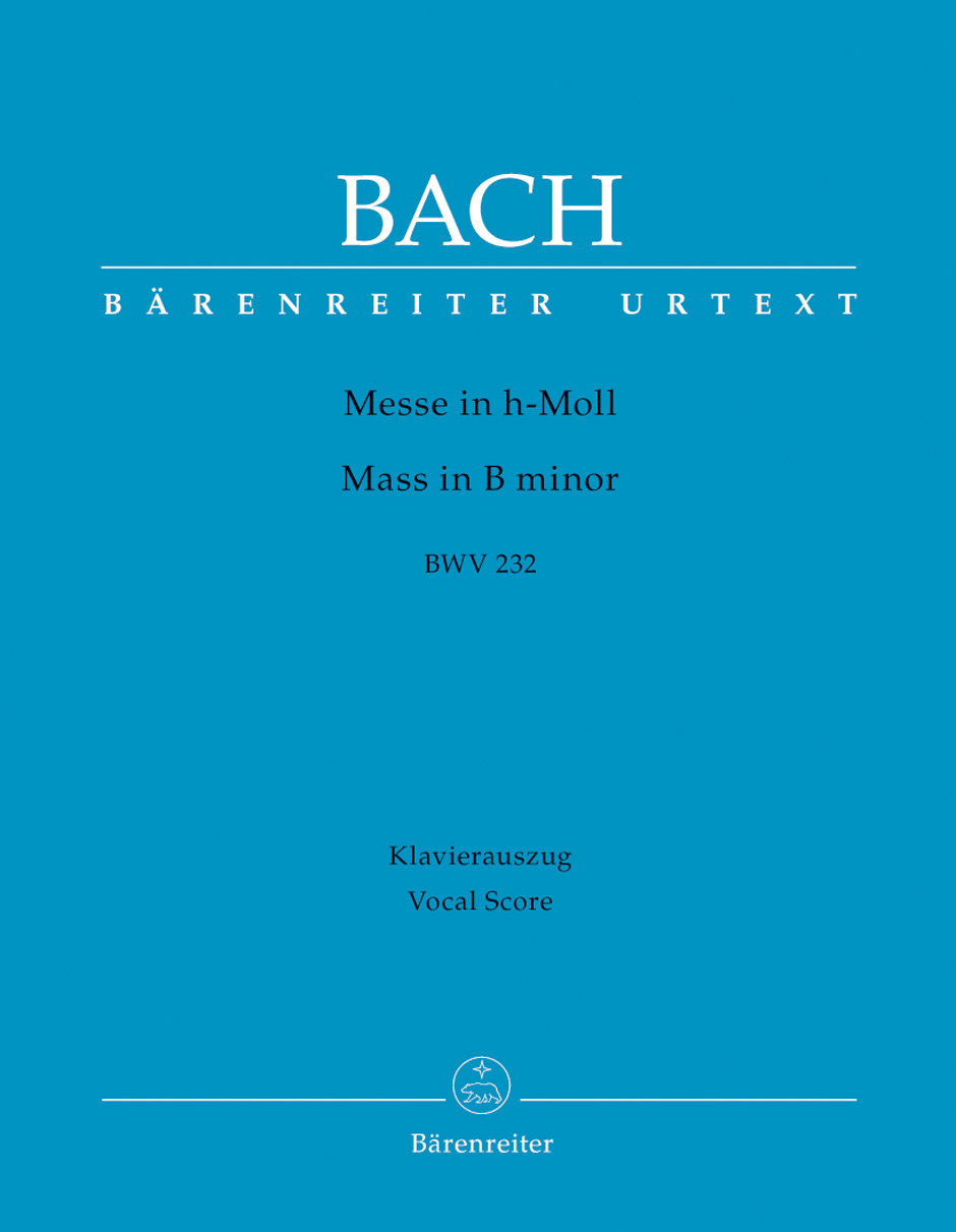 Messe h BWV 232 (revised edition)(vocal score)