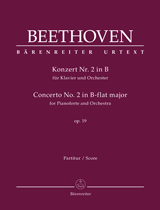 Concerto 2 B op 19 (pf,orch)(score)