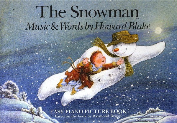 Snowman Easy Piano Picture Book (pf)