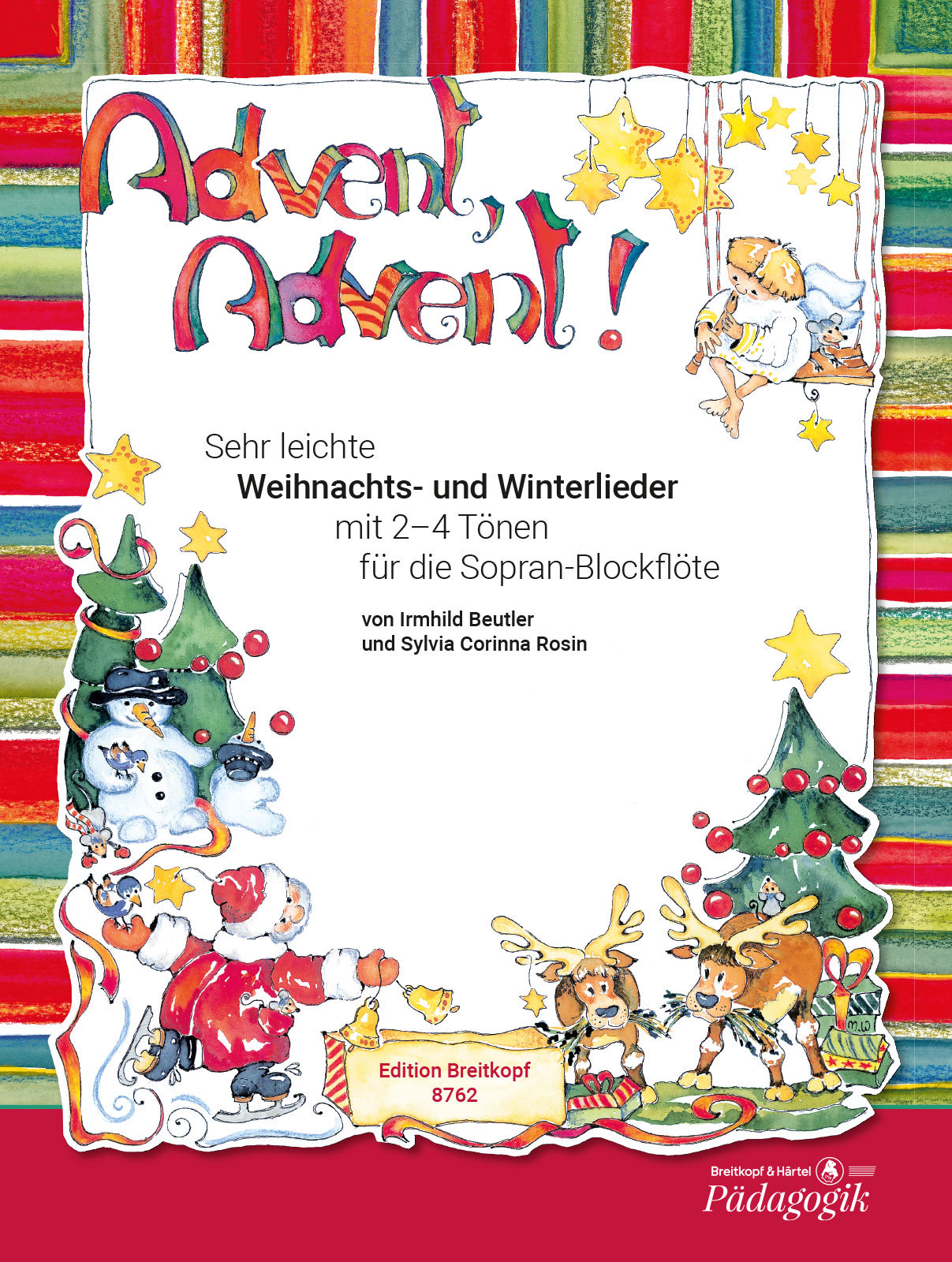 Advent, Advent! Sehr leichte Weihnachts- und Winterlieder (fds,fda/pf/gu)