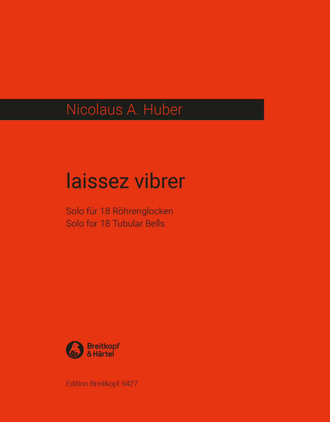 laissez vibrer (solo for 18 Tubular Bells)