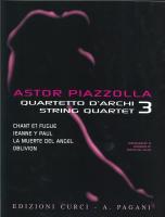 Astor Piazzolla for Quartet 3 (2vl,vla,vc)