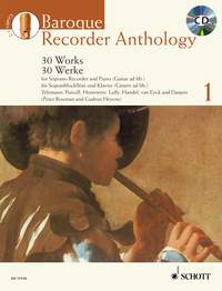 Baroque Recorder Anthology 1 (fd,pf)