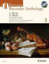 Baroque Recorder Anthology 3 (fda,pf+CD)