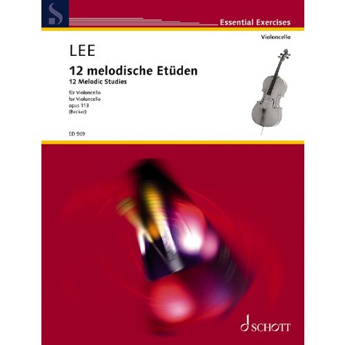12 Melodische Etüden op 113 (vc)
