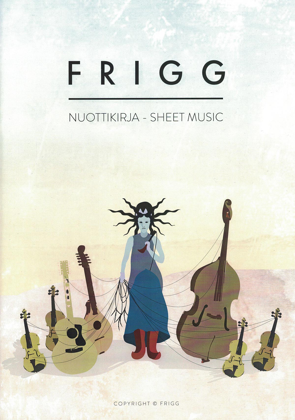 Frigg nuottikirja - Frigg sheet music