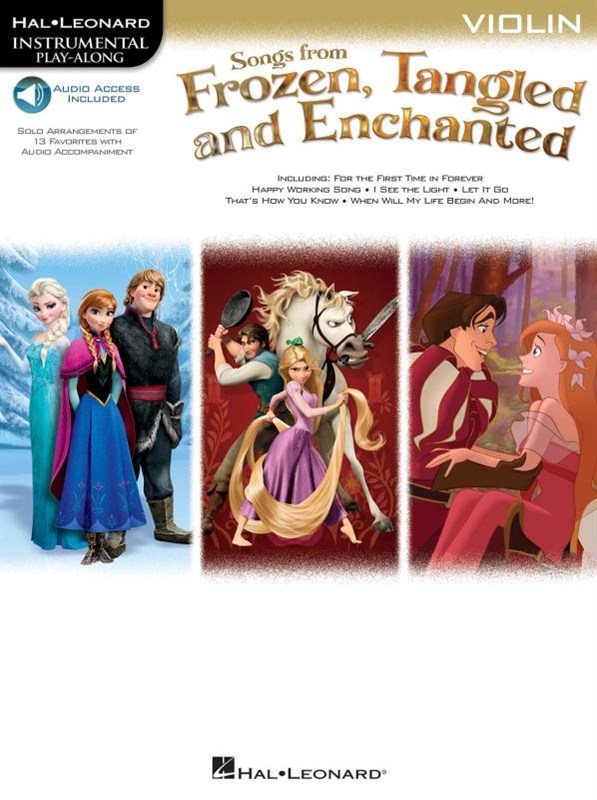Songs from Frozen, Tangled and Enchanted (vl)