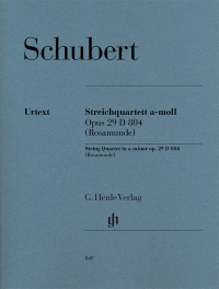 Quartet a op 29 D 804 (Rosamunde)(2vl,vla,vc)
