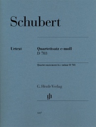 Quartet movement c D 703 (2vl,vla,vc)