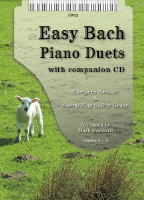 Easy Bach piano duets (4ms+CD)