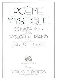 Poeme Mystique (Sonata 2)(vl,pf)