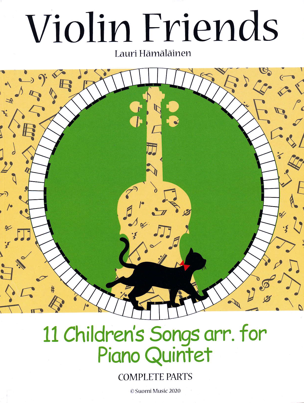 Violin Friends - 11 Children's Songs (piano quintet)