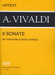 9 Sonatas (vc,bc)(Urtext)