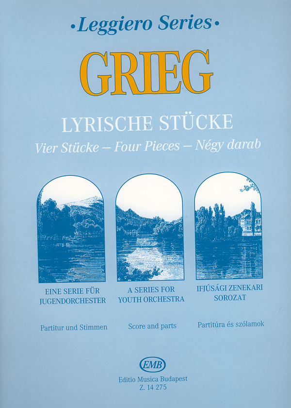 Lyrische Stücke - 4 Pieces (score,parts)