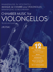 Chamber Music for Violoncellos 12 (Pejtsik)(4vc)