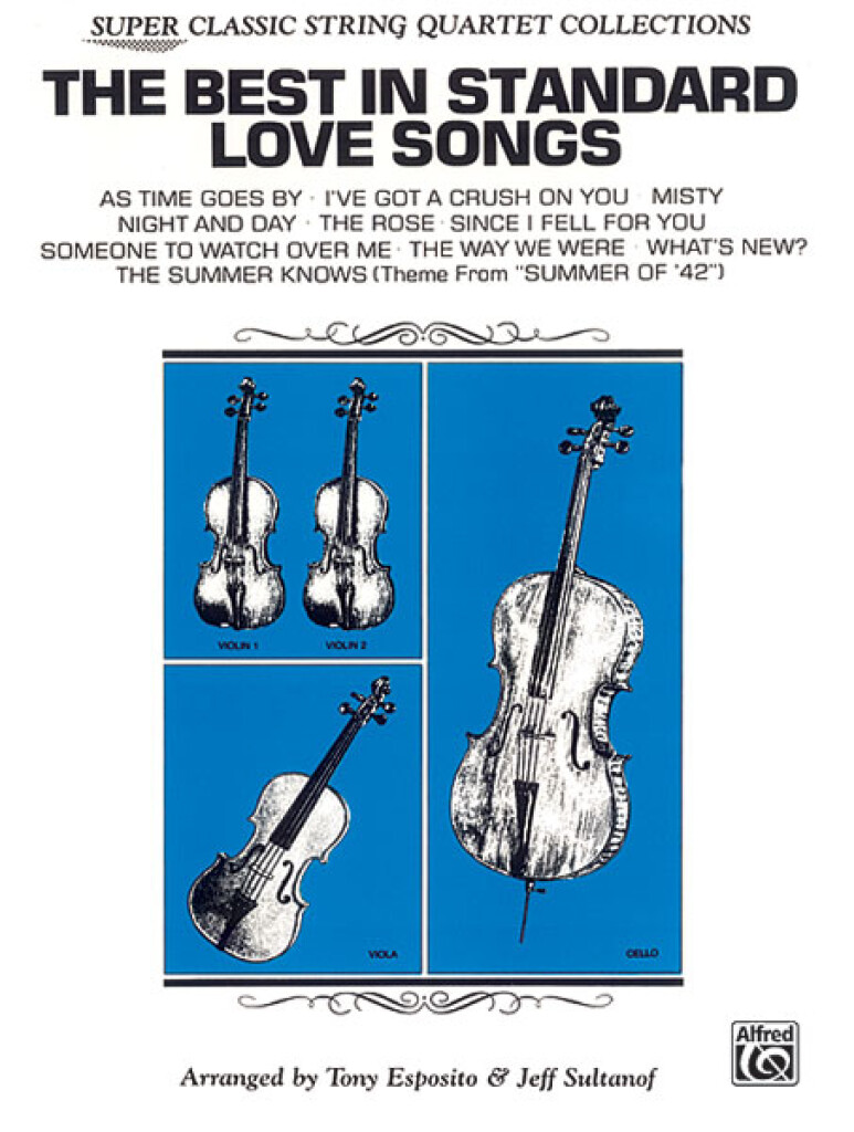 Best in Standard Love Songs (arr.Esposito & Sultanof)