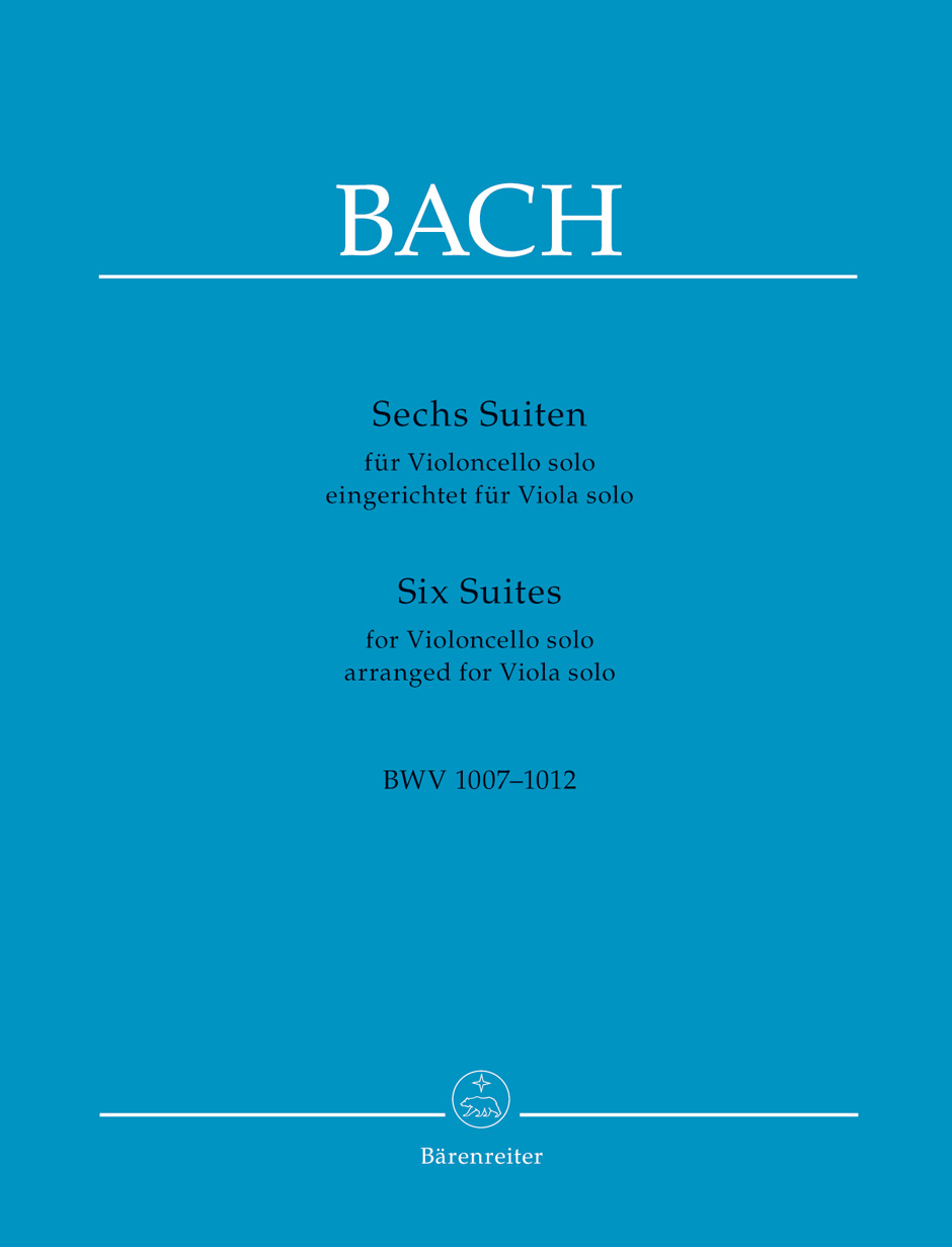 6 Suites BWV 1007-1012 (Park)(vla)